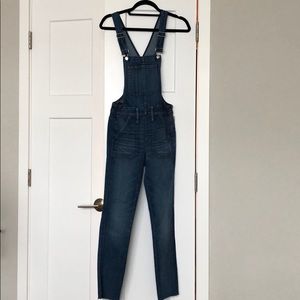 Madewell Skinny Denim Overalls